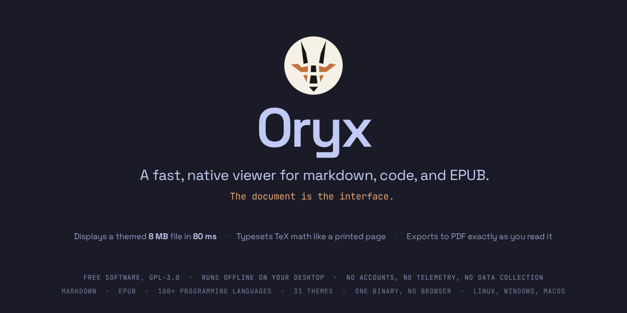 oryx