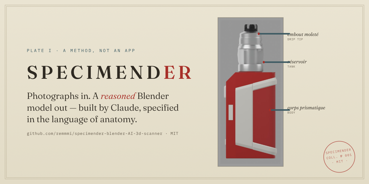 specimender-blender-AI-3d-scanner