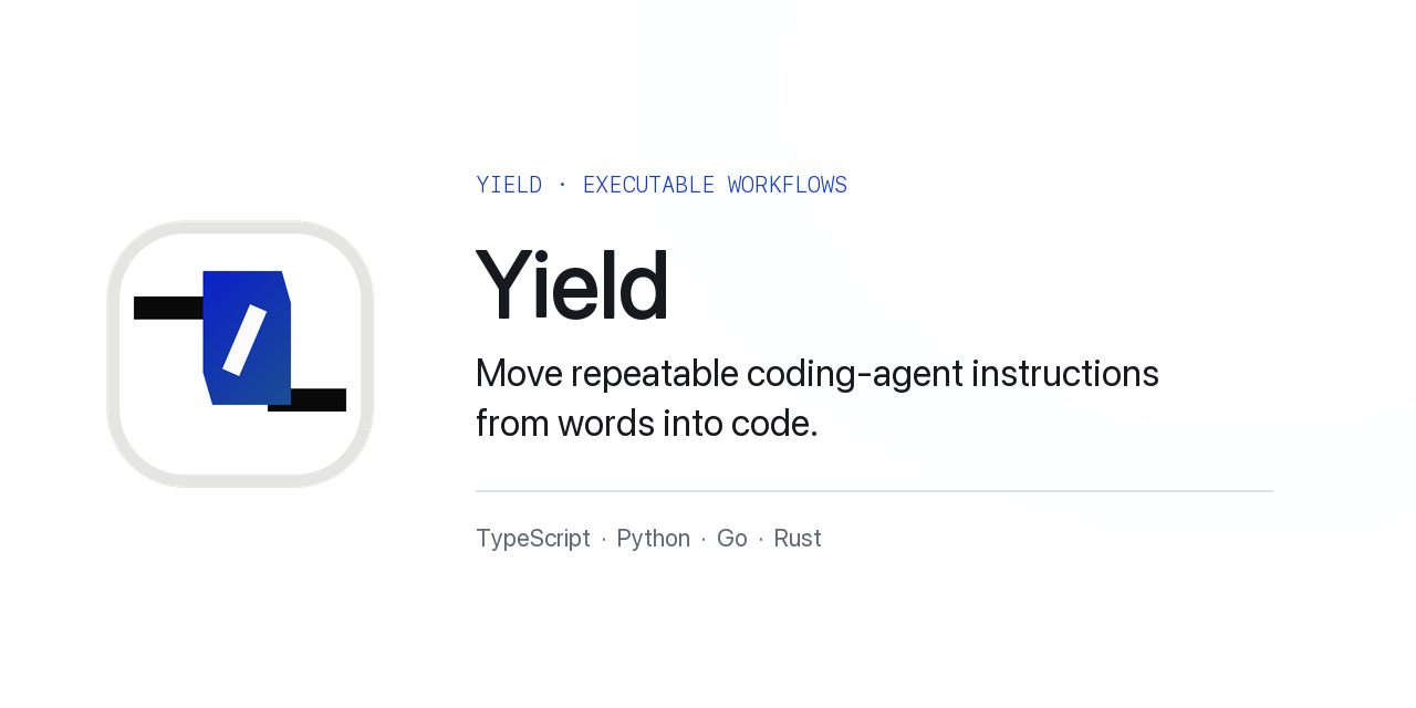 yield