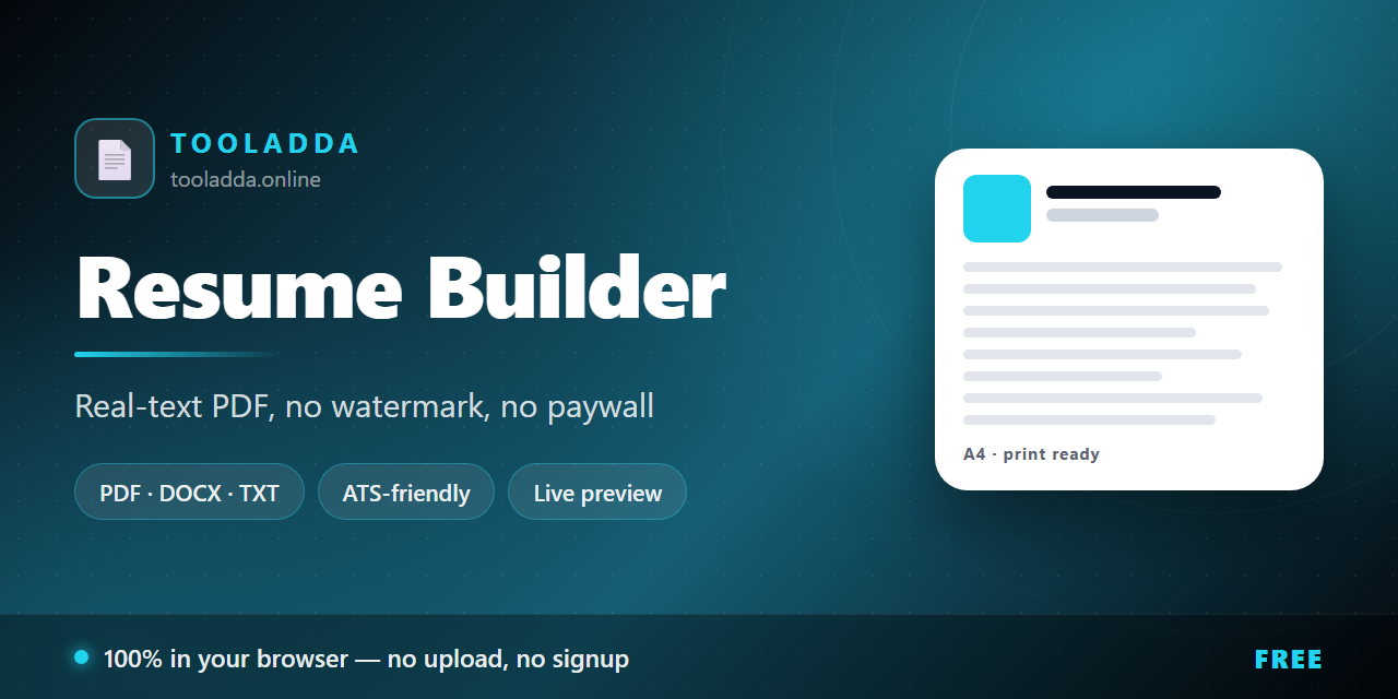 resume-builder