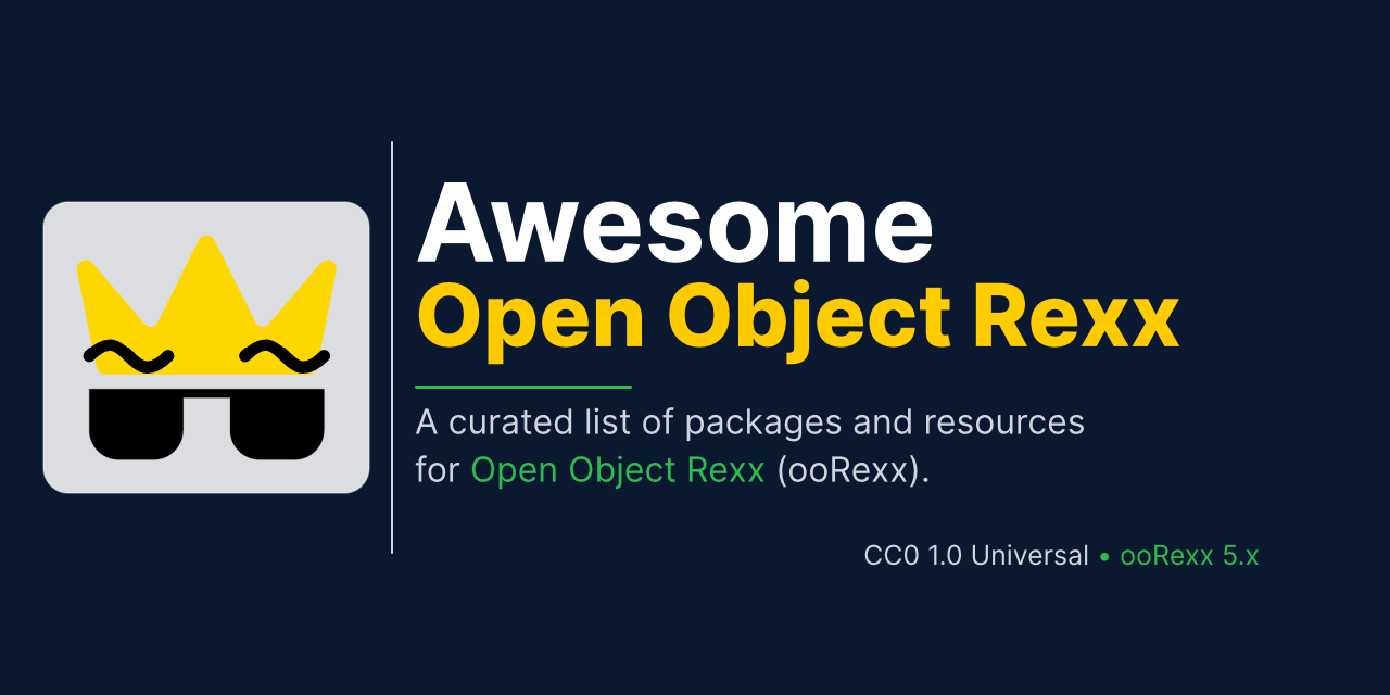 awesome-oorexx