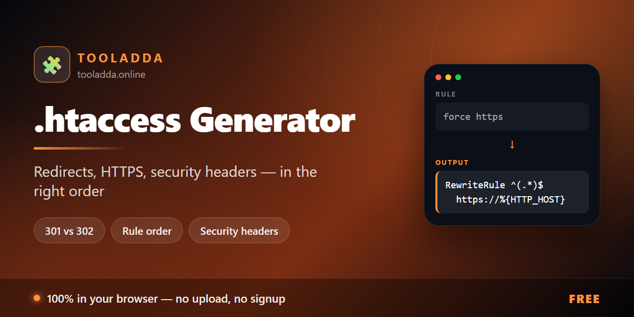 htaccess-generator