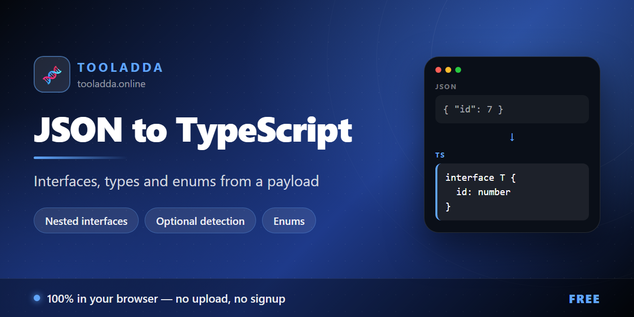 json-to-typescript