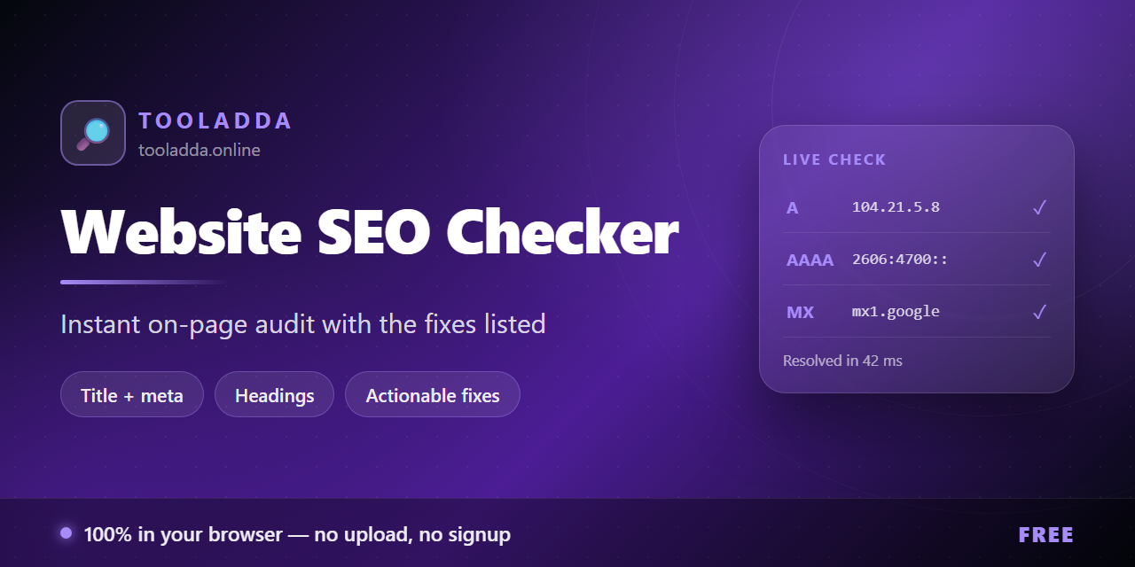 website-seo-checker