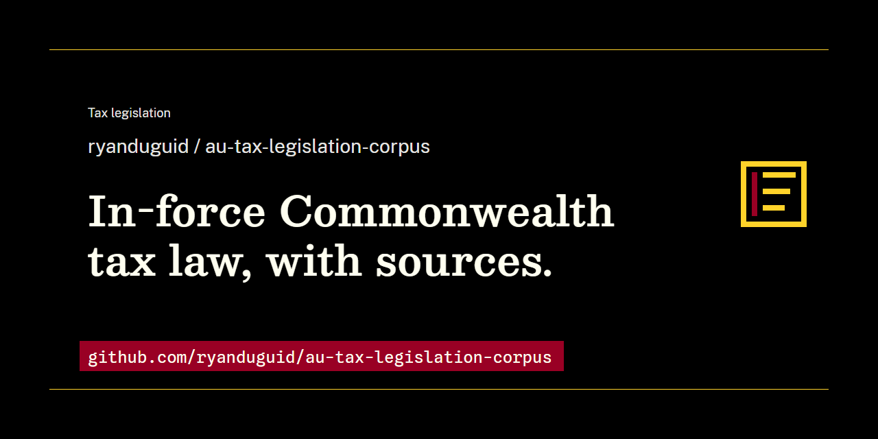 au-tax-legislation-corpus