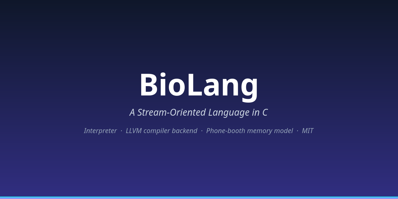 Bio.lang
