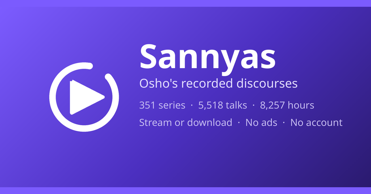 sannyas