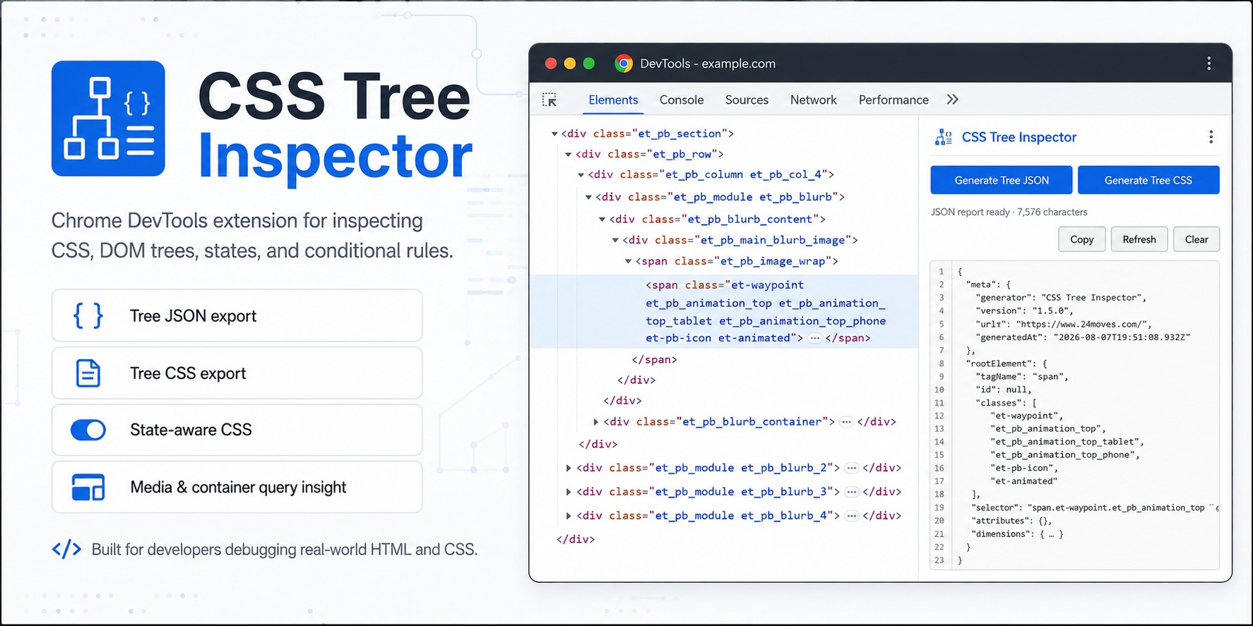 css-tree-inspector