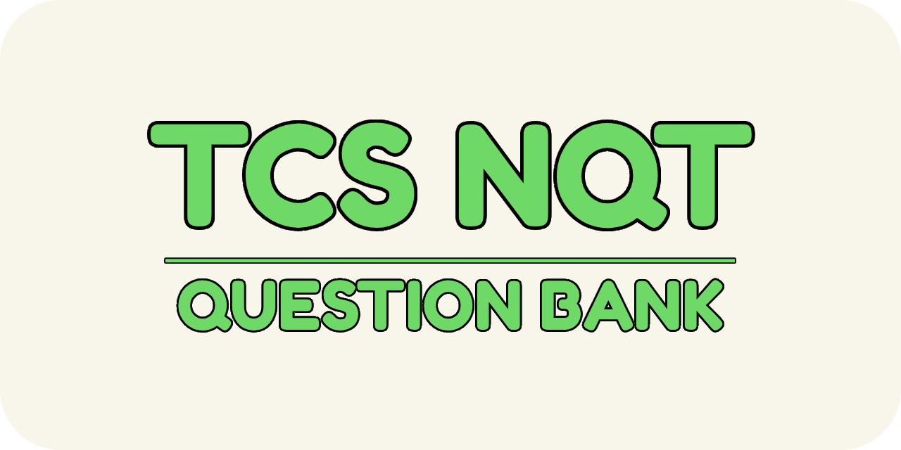 TCS-NQT-PYQ