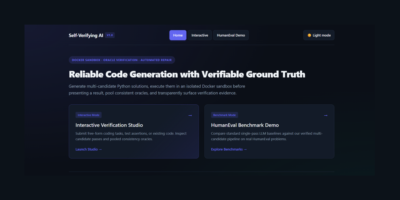 Self-Verifying-AI
