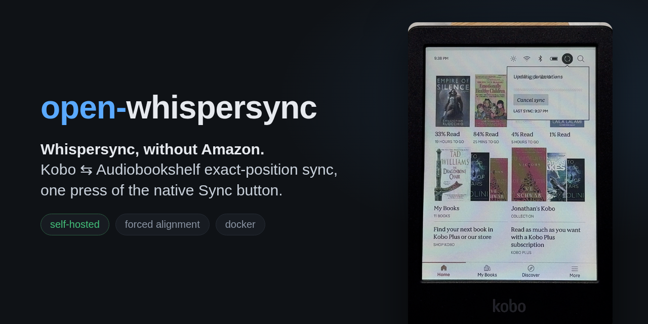 open-whispersync