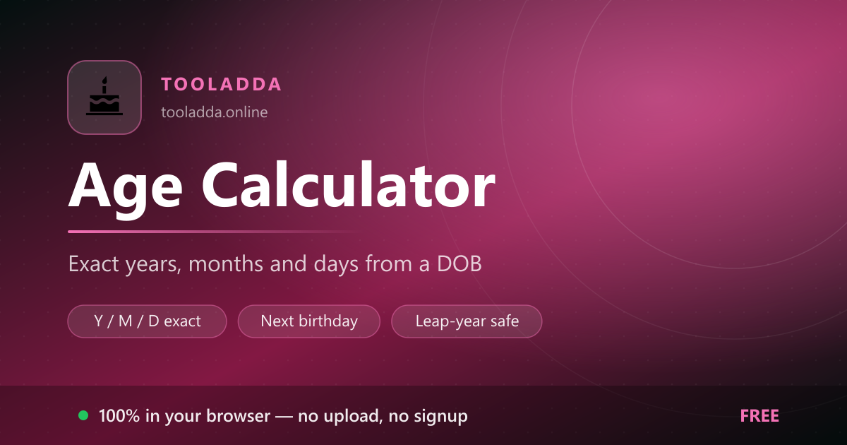 age-calculator-online
