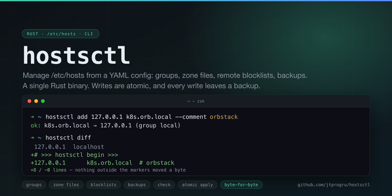 hostsctl