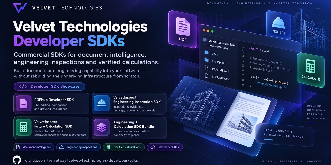 velvet-technologies-developer-sdks