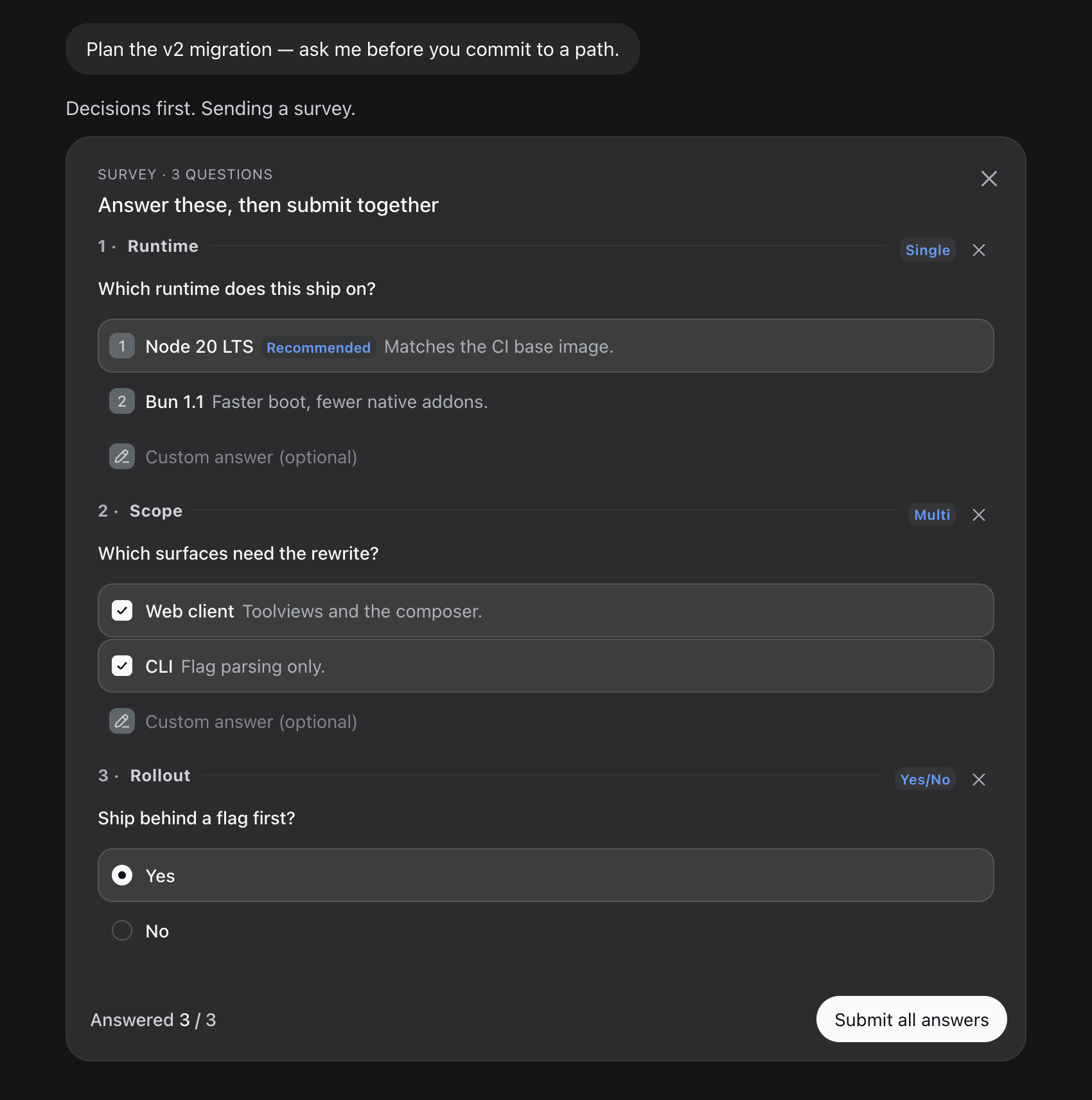 dsh-survey