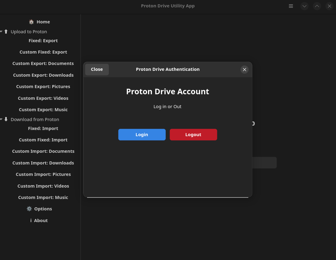 Proton-Drive-Utility-App