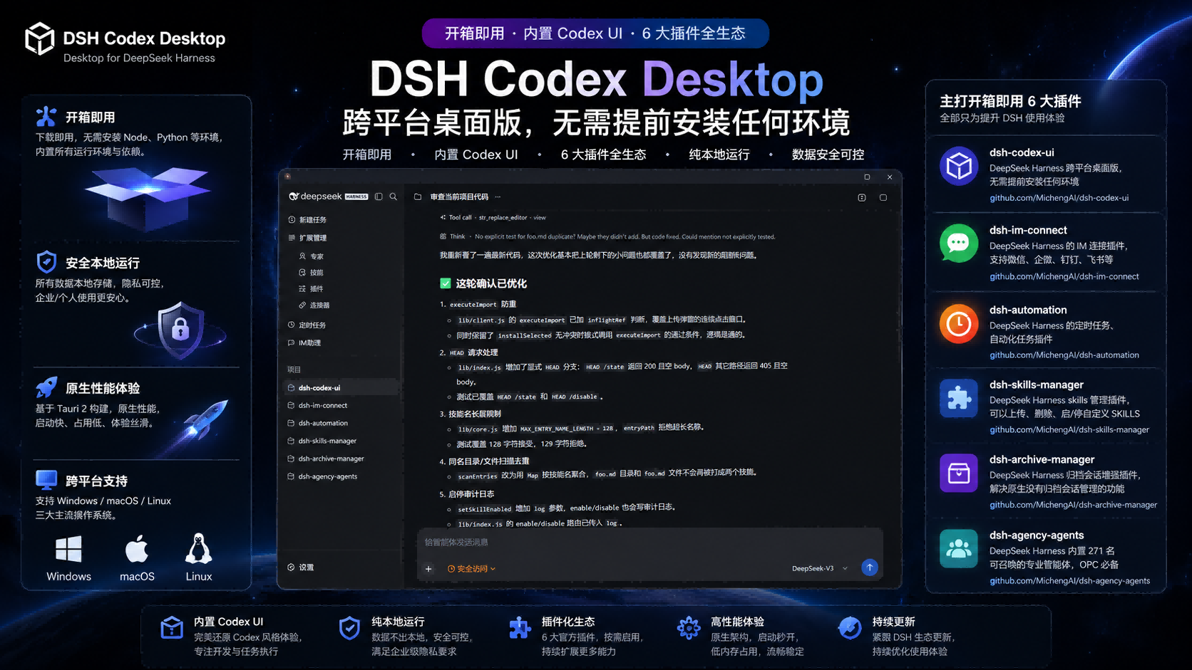 GitHub - MichengAI/dsh-codex-desktop: DeepSeek Harness Codex Desktop ...