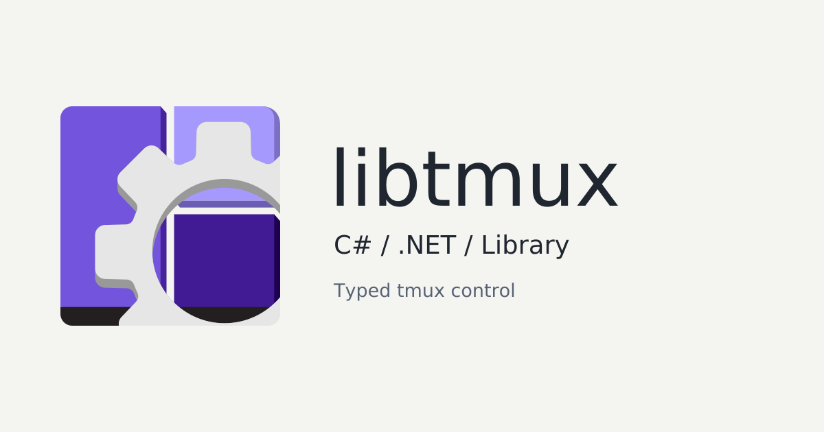 libtmux-dotnet