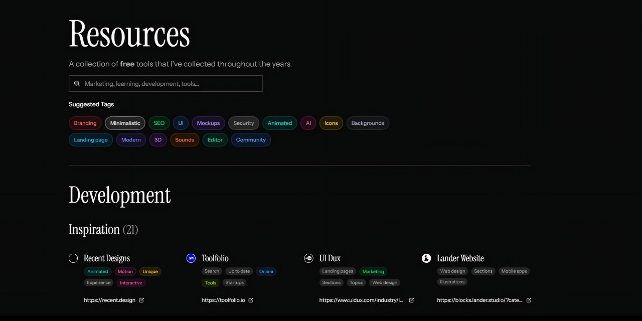 resources