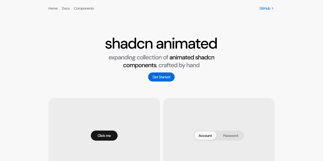 shadcn-animated
