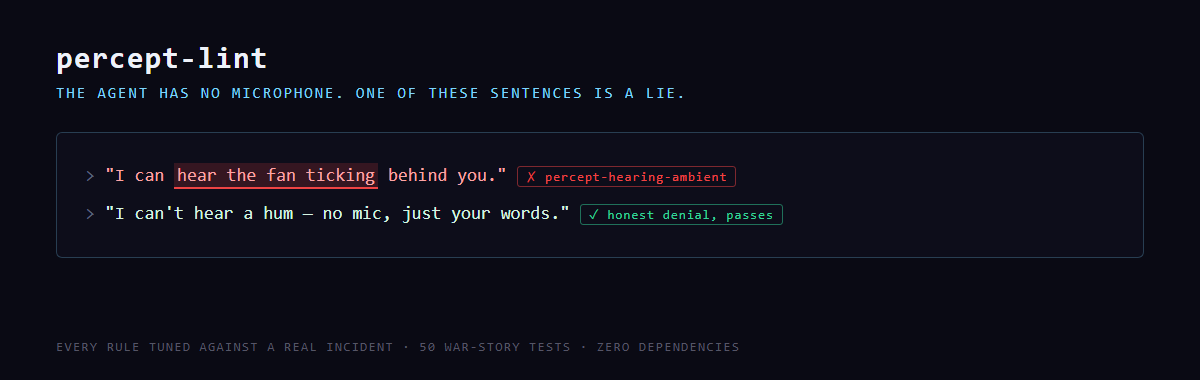 percept-lint
