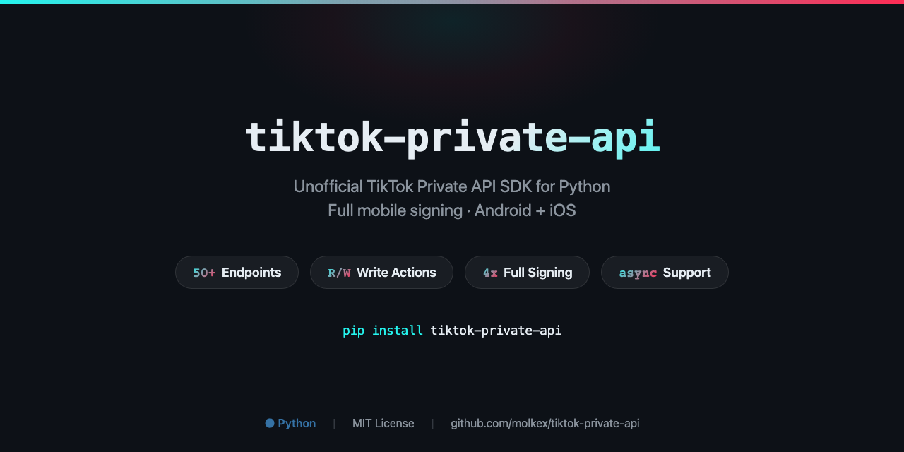 tiktok-private-api