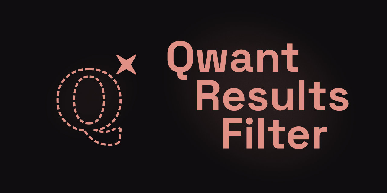 Qwant-Results-Filter