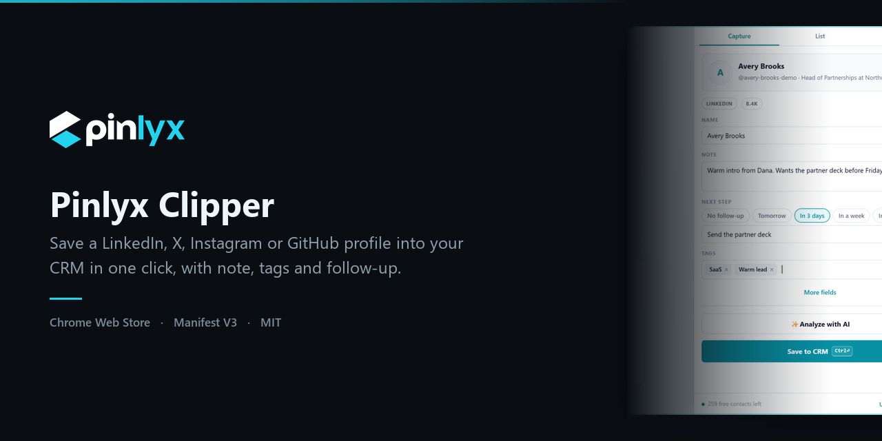 pinlyx-clipper