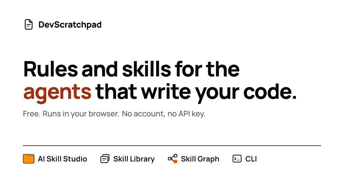 DevScratchPad