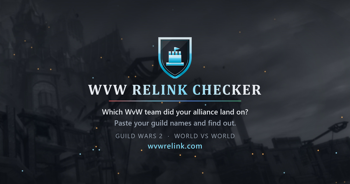 wvw-relink-checker