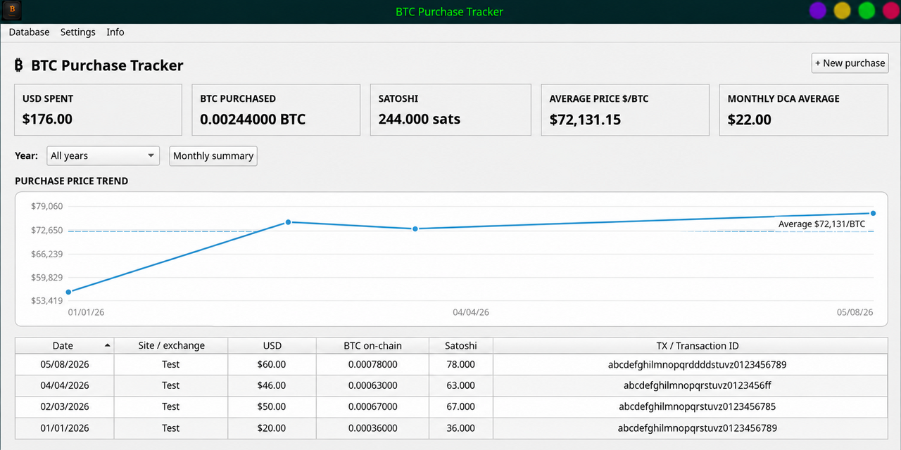 BTC-Purchase-Tracker