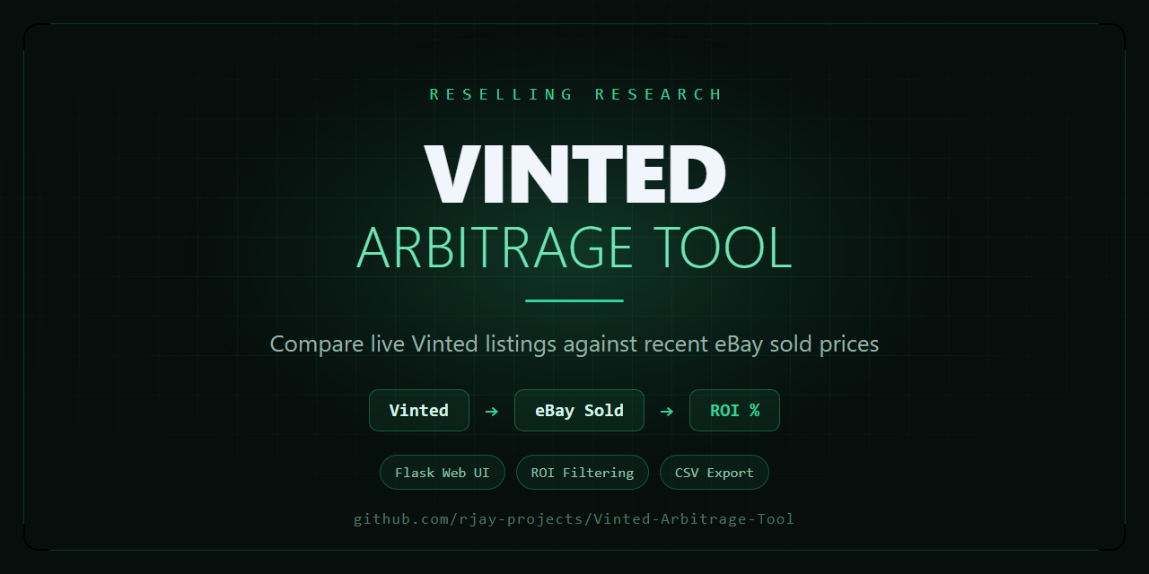 Vinted-Arbitrage-Tool