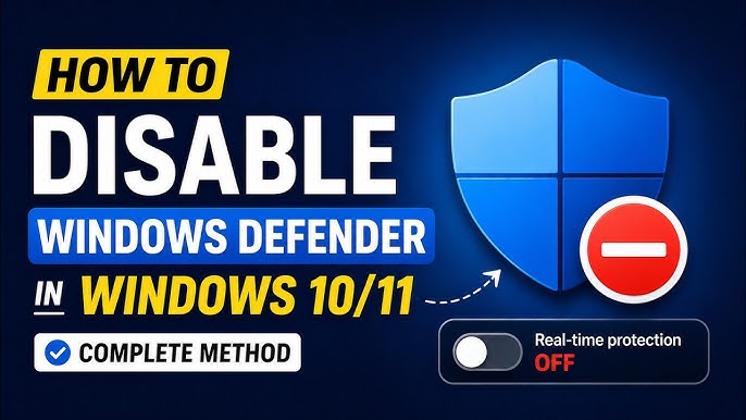 Windows-Defender-Disabler