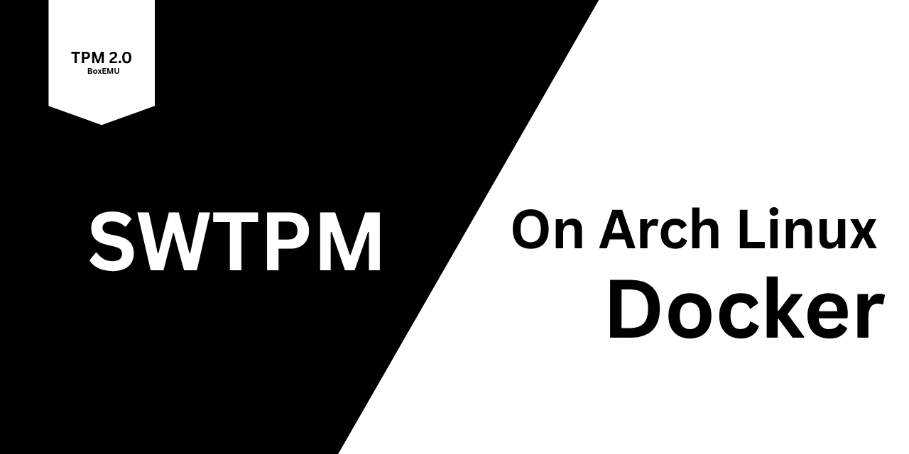 swtpm-arch-docker