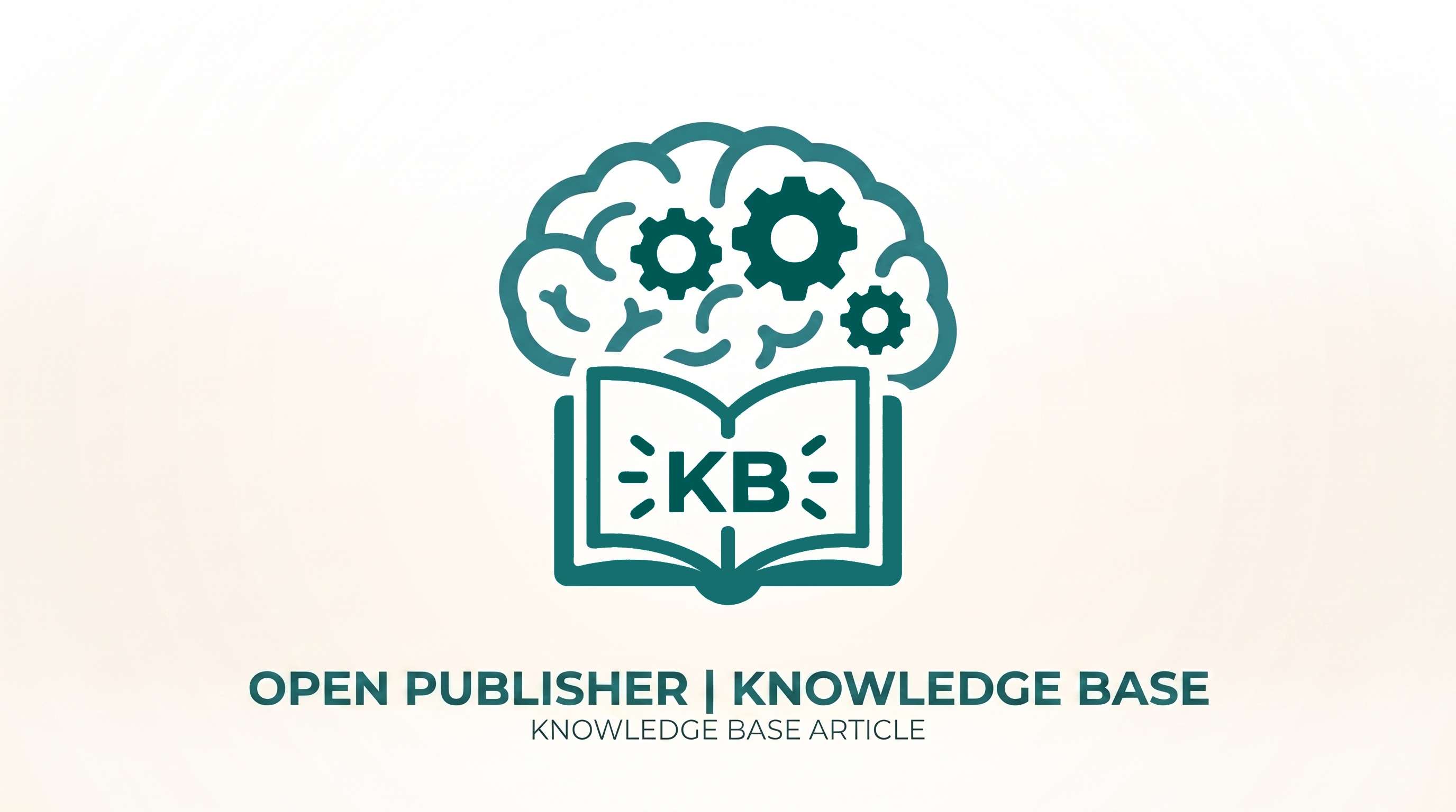 OpenPublisher-KnowledgeBase
