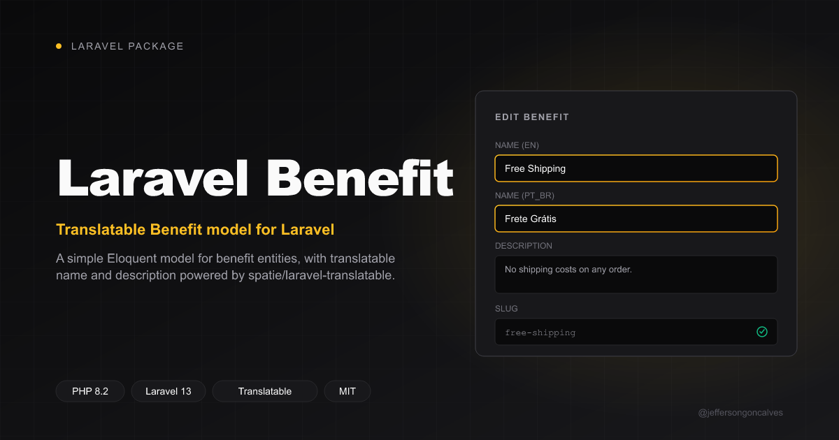 laravel-benefit