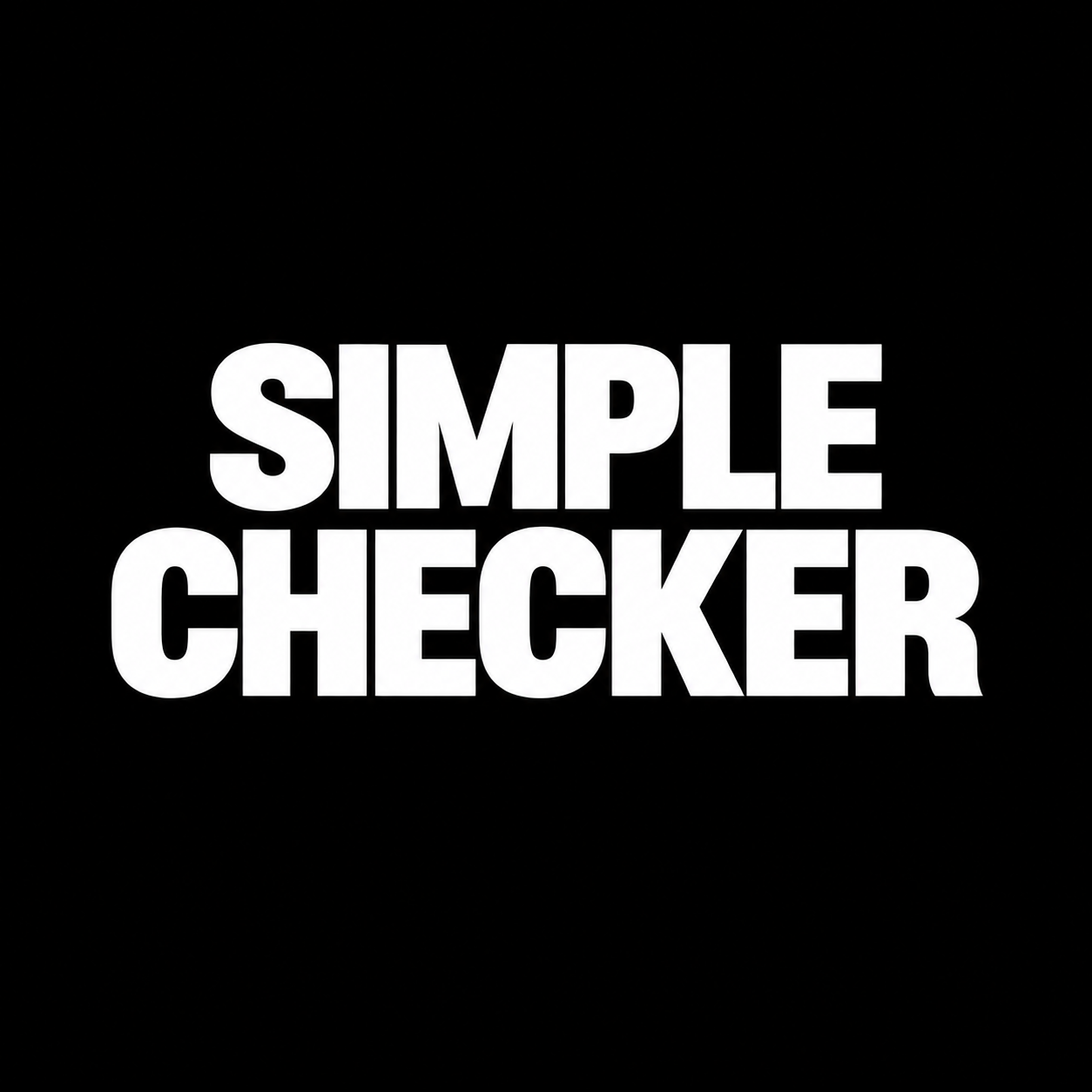 Simple-Checker