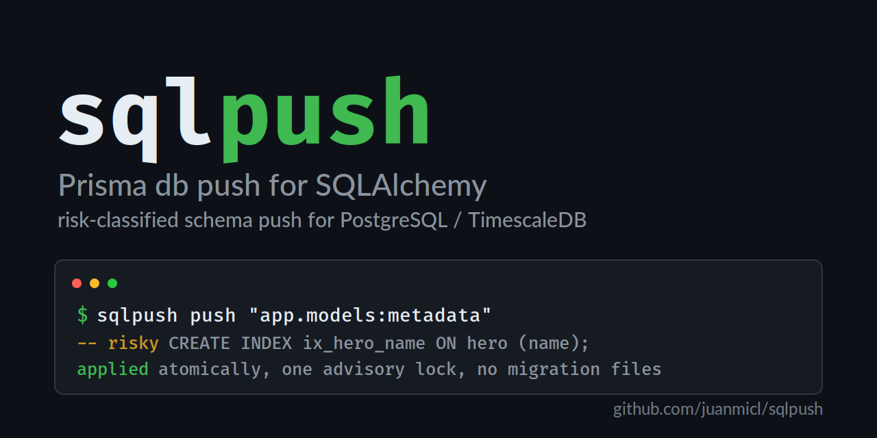 sqlpush
