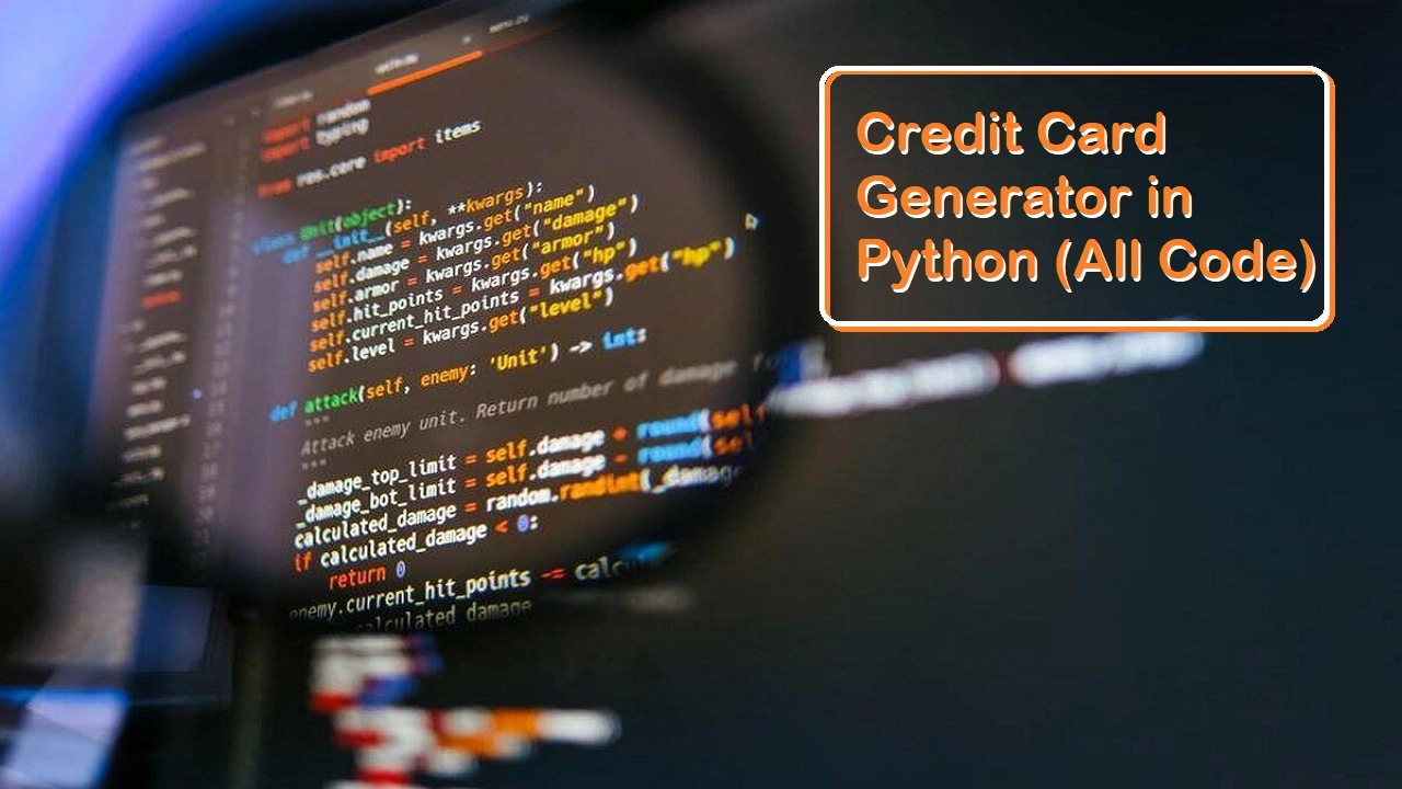 python-credit-card-generator