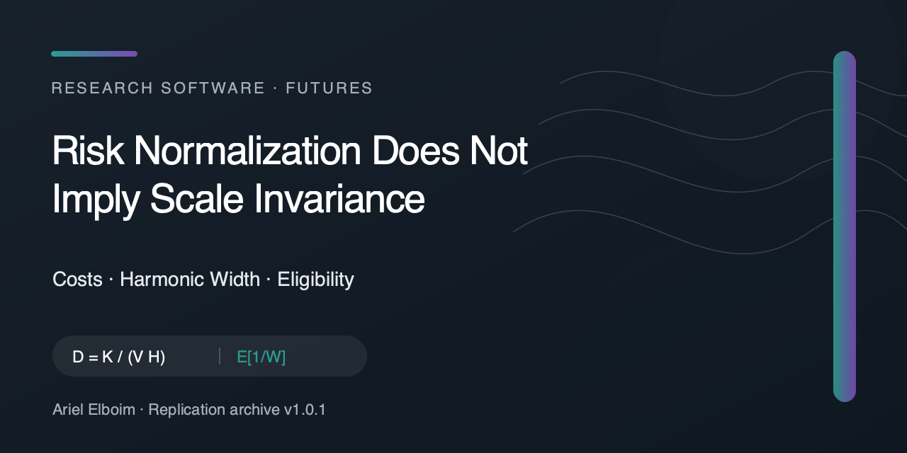 risk-normalization-scale-invariance