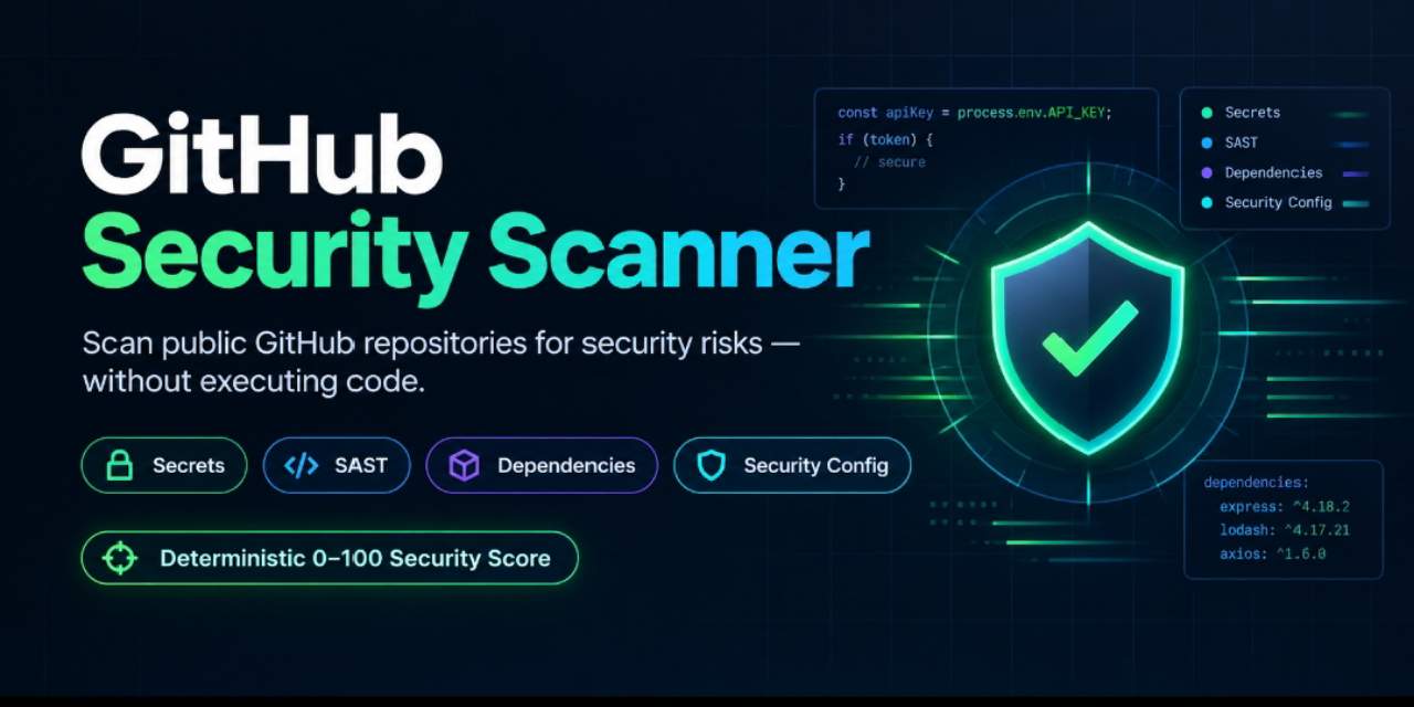 GitHub-Security-Scanner