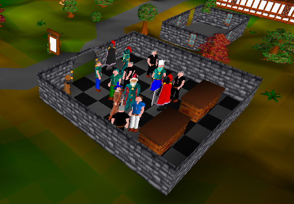 A few screenshots of Open RuneScape Classic (ORSC) played via the