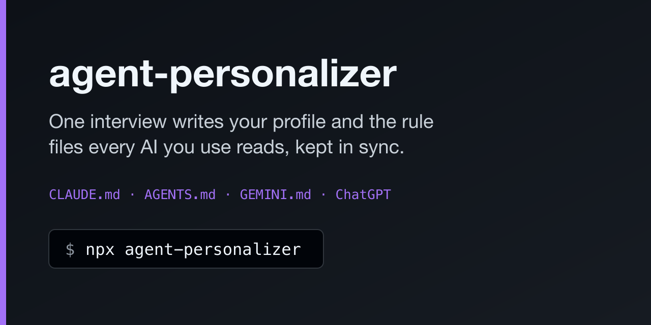 agent-personalizer