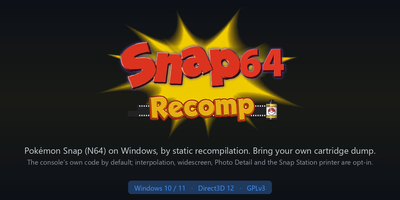 Snap64Recomp