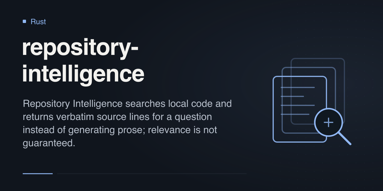 repository-intelligence