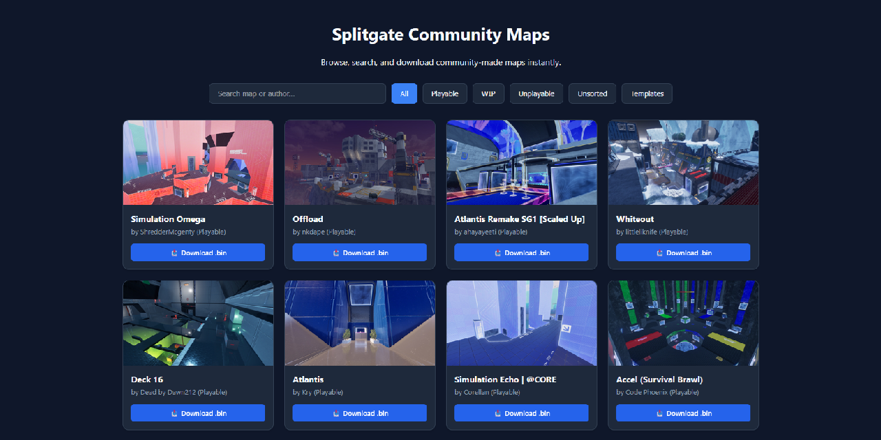 Splitgate-CommunityMaps