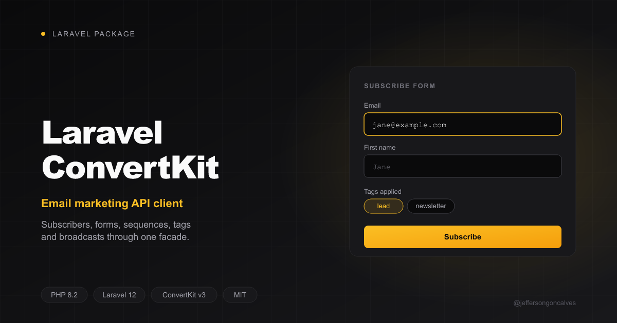 laravel-convertkit