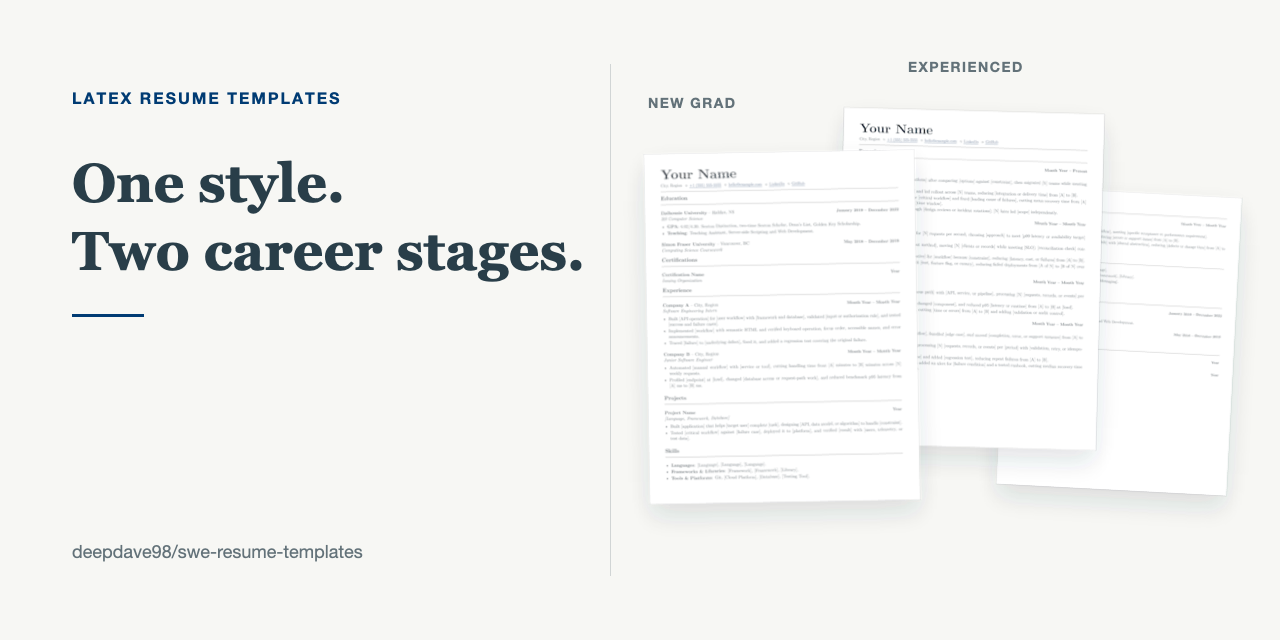 swe-resume-templates