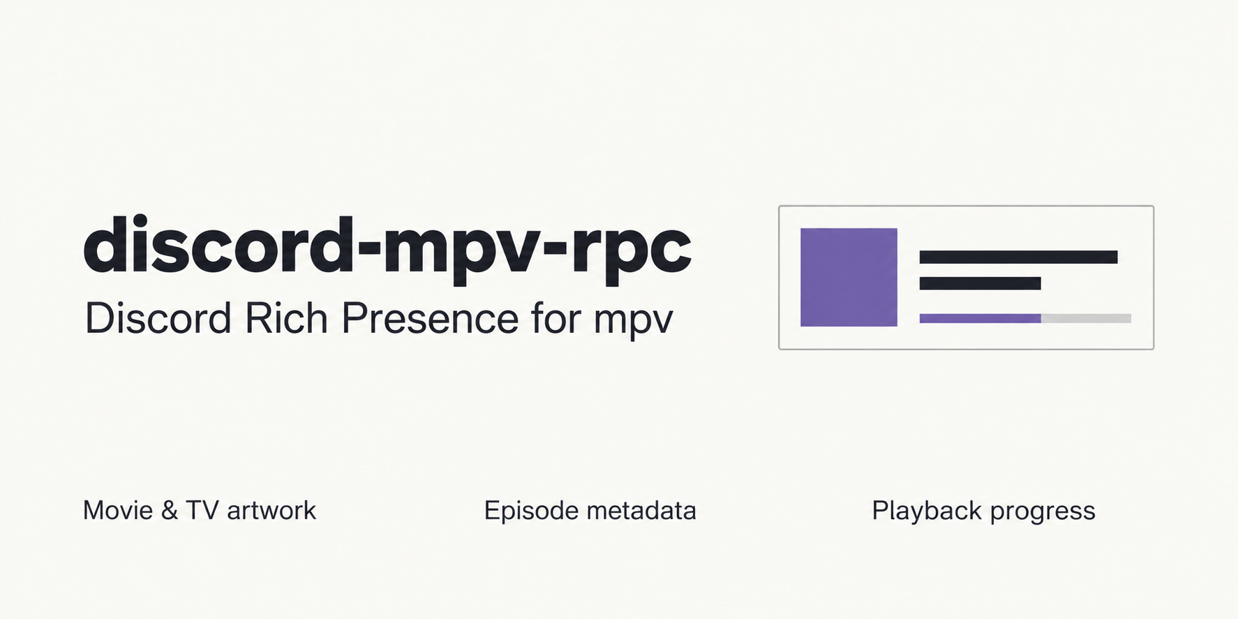 discord-mpv-rpc