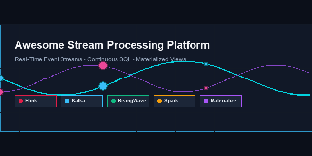 Awesome-Stream-Processing-Platform
